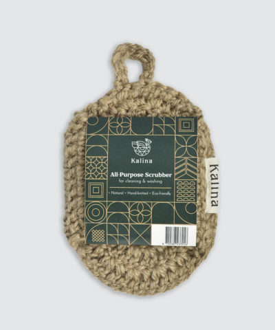 Jute All-Purpose Scrubber - eco-friendly alternative for synthetic sponges