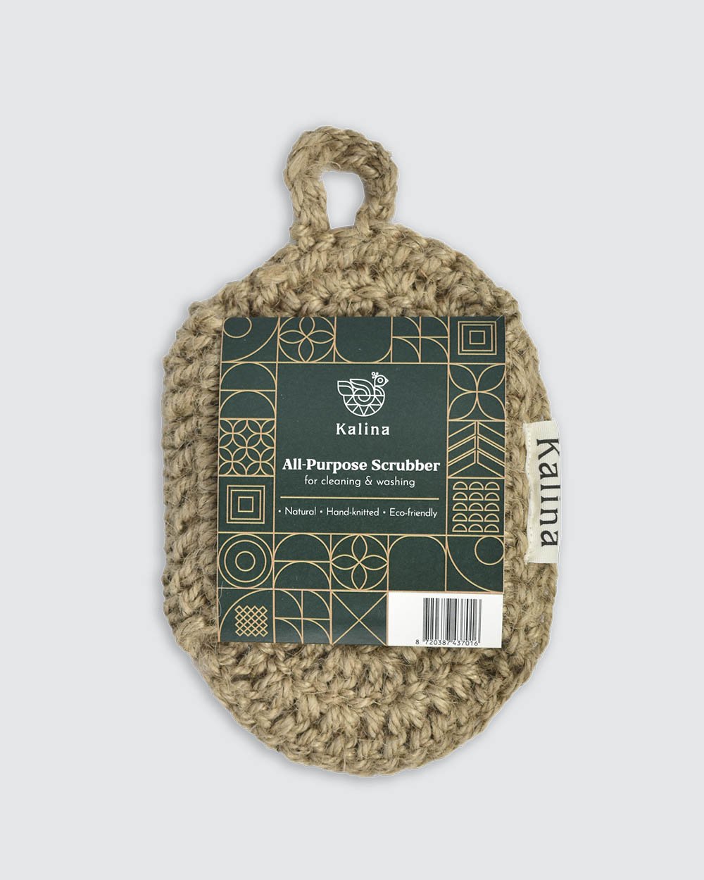 Jute All-Purpose Scrubber - eco-friendly alternative for synthetic sponges