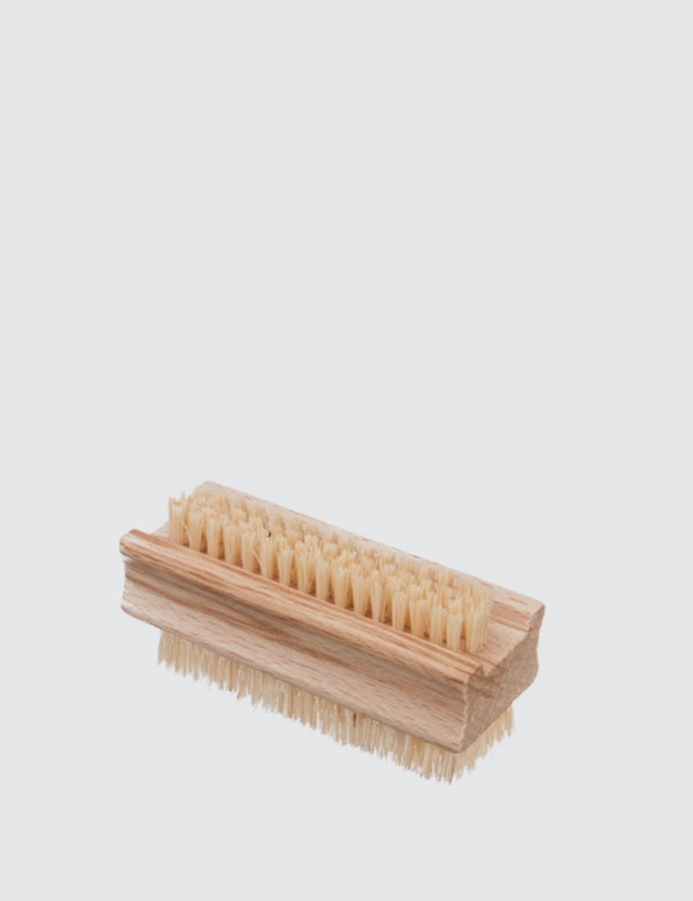 Wooden hand and nail brush