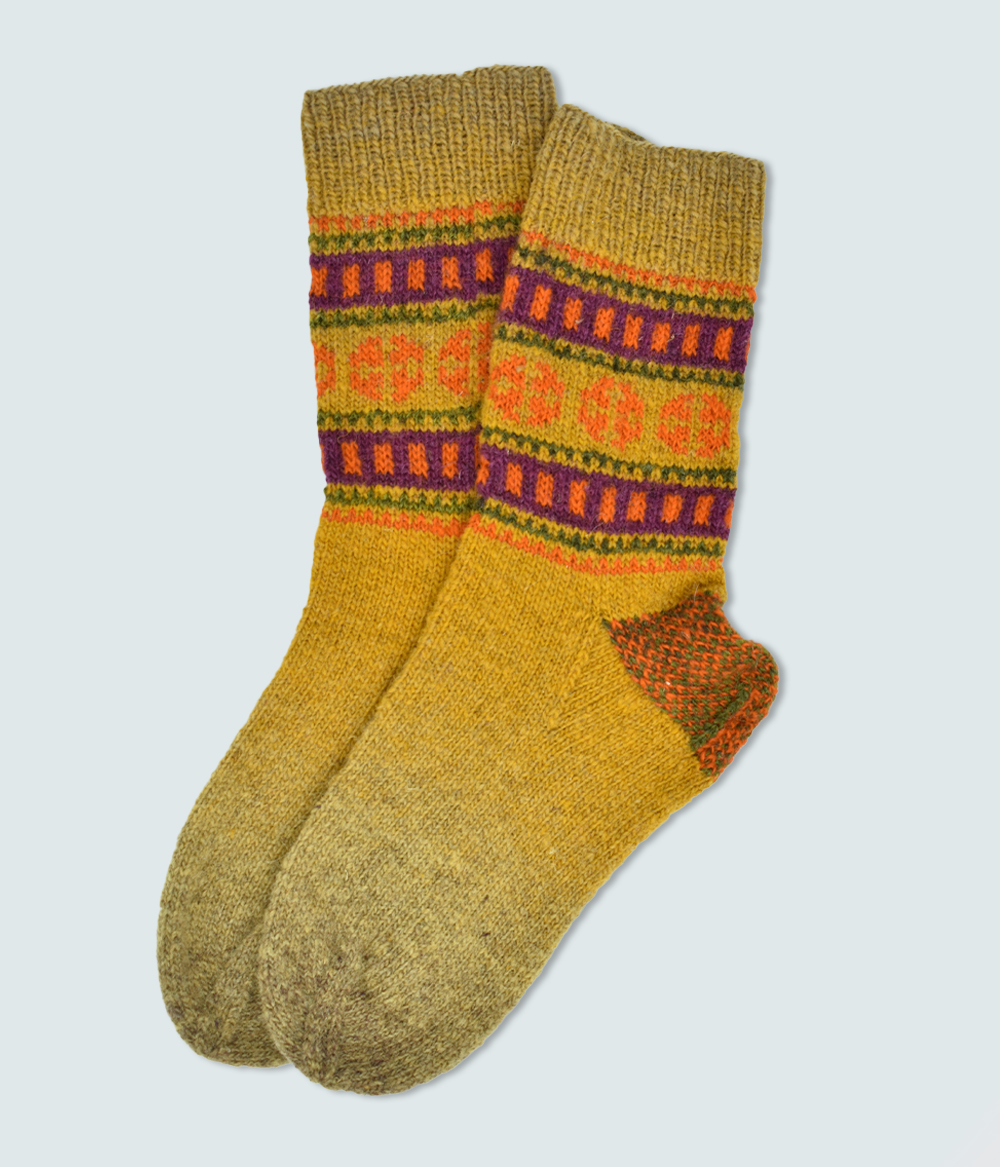 Handknitted wool Socks Kalina 39-41